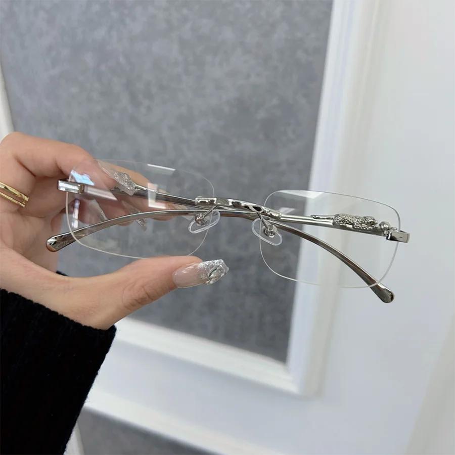 Fashion Retro Square Glasses Women Men Rectangle Vintage Eyeglasses Frame Male Clear Lens Mirror Outdoor Transparent Lens