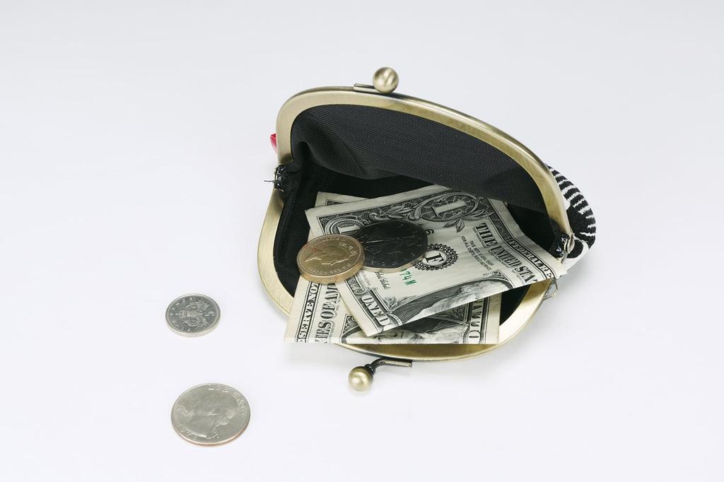 Skater Clasp Coin Small Item Made in Sanrio Hello Kitty x Kougetsu (Slightly Larger) Wallet, Purse, Case, Japan, KOUGA4-A