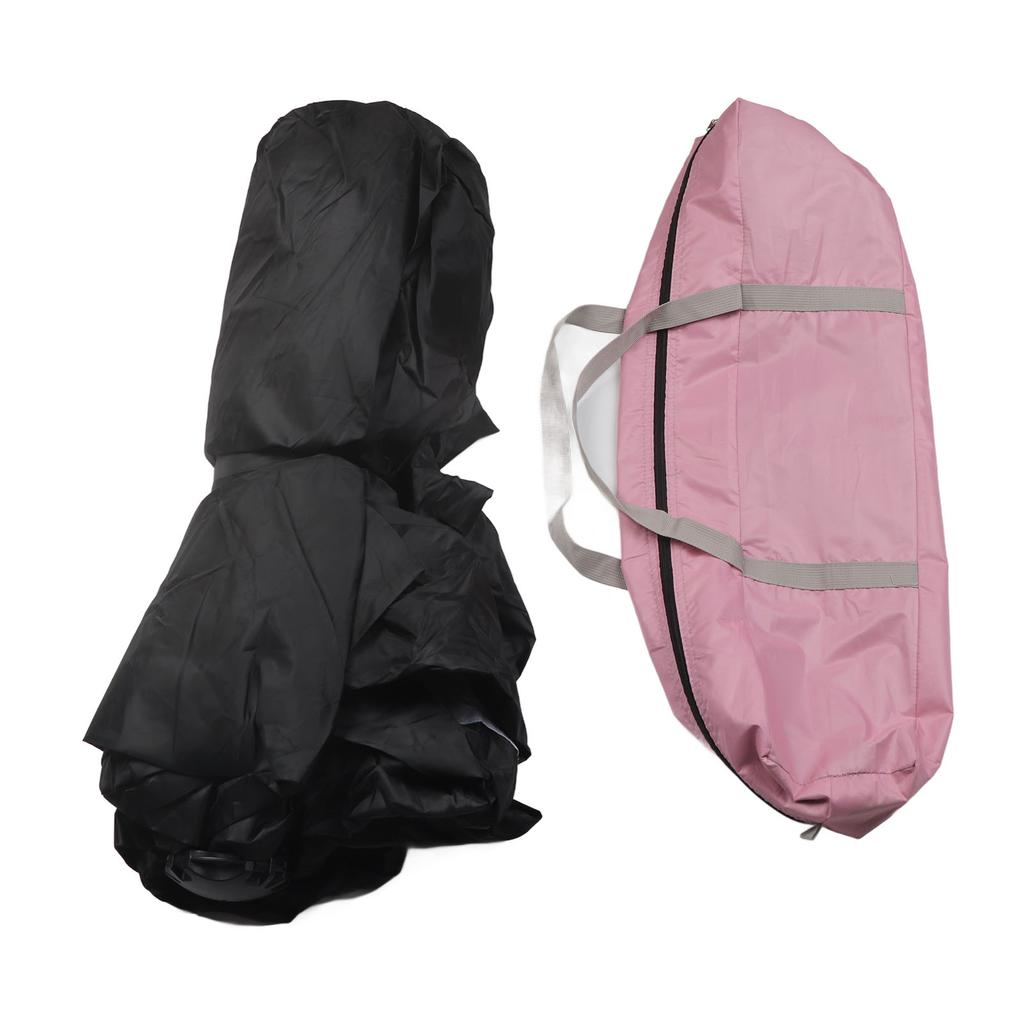 Camping Tent Oxford Cloth Automatic Pop Up Waterproof Double Layer Family Tent for Hiking Traveling Backpacking Pink