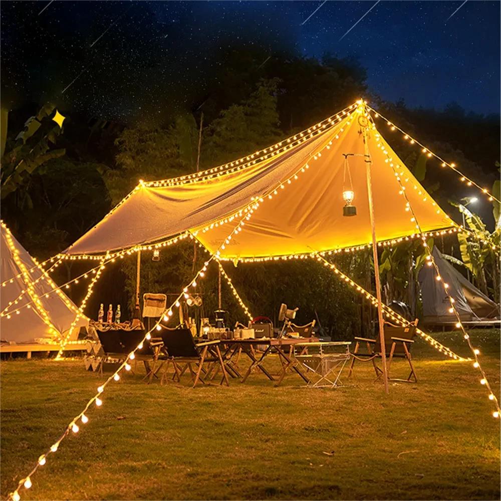 USBBattery 6M Power Ball LED String Lights Garland Lights Waterproof Outdoor Lamp Wedding Garden Fairy Lights Christmas Decor