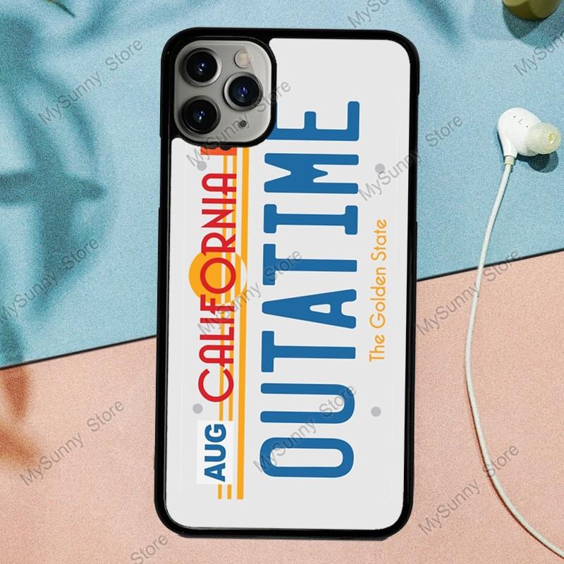 Back to the Future Flux Capacitor Phone Case For iPhone 13 11 12 Pro Max mini XS Max XR X SE 2020 6S 7 8 Plus Back Cover