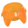 Beach Cup Holder Plastic Multifunctional Beach Drink Holder for Snacks Sunglasses Phone Orange