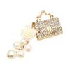 Creative Pearl Bag, Phone Case Accessories, Diamond Inlaid Hanging Decoration, Car   Accessories
