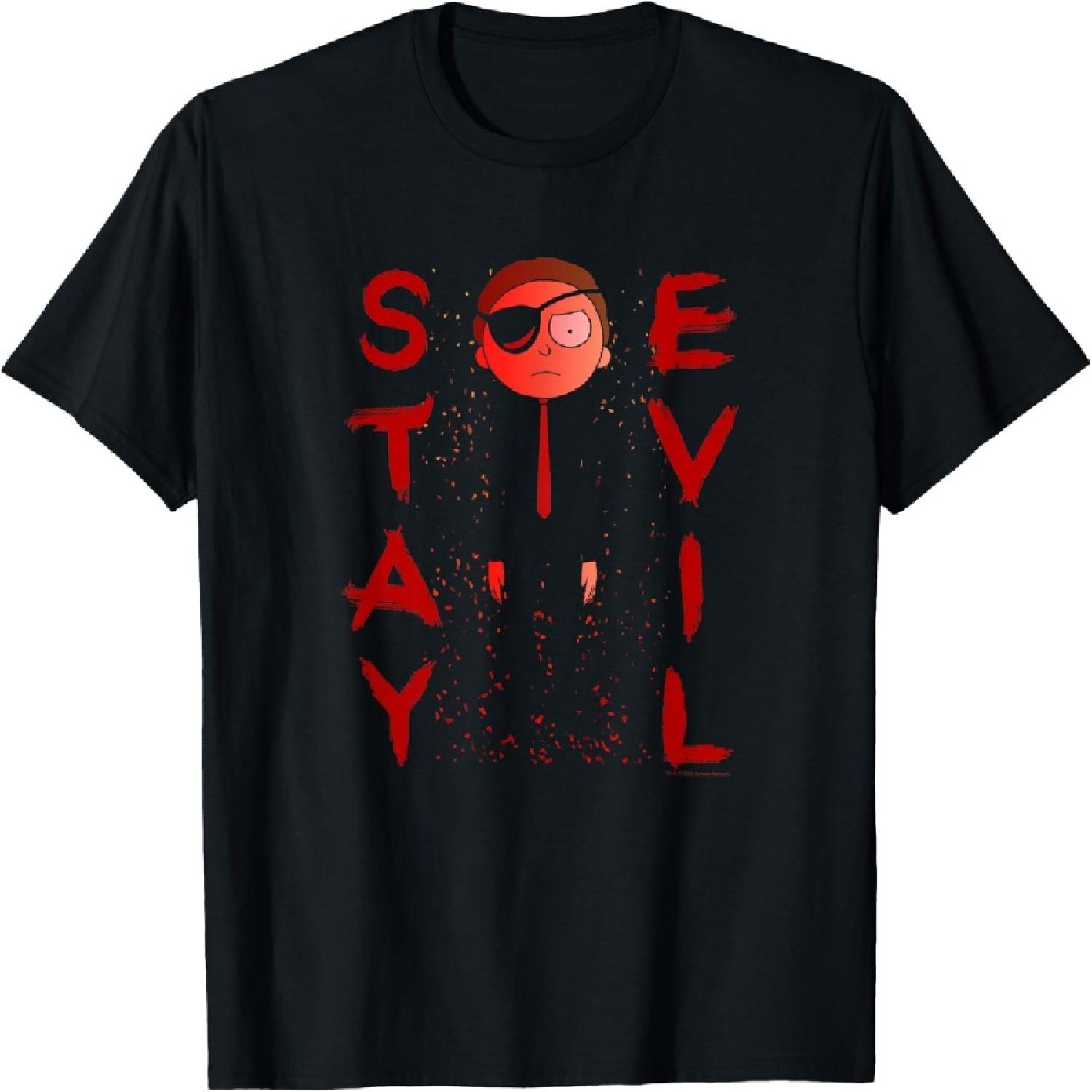 

Rick and Morty Stay Evil Morty T-Shirt XXXXXL різнокольоровий