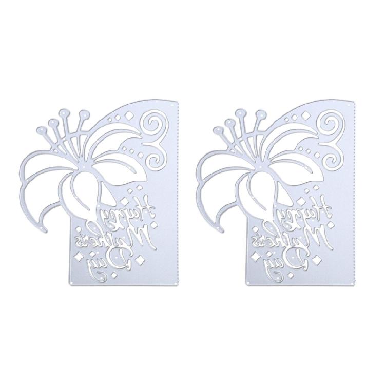 Muttertag Metall-Stanzformen Präge-Schablone Schablone Scrapbooking für Karte