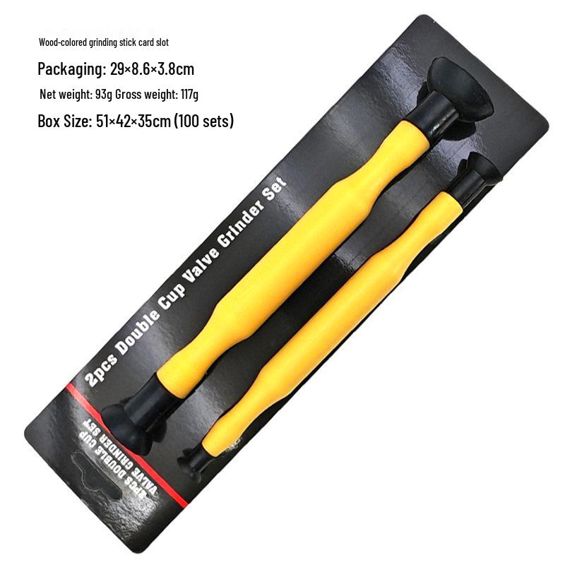 Pneumatic Valve Lapping Tool with Suction Cup and Paste for Car Repair