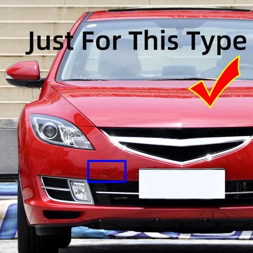 Front Bumper Towing Hook Eye Cover Lid For Mazda 6 GH Atenza 2008 2009 2010 2011 2012 Auto Tow Hook Hauling Trailer Cap Garnish