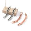 Minimalist Women Silver Gold Hip Hop Style Chain Tassel Earring For Fashion Girl Party Punk Stainless Steel Jewelry Gift