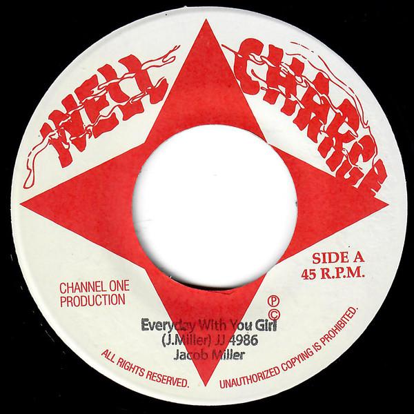 

7inch Record JACOB MILLER Everyday With You Girl NONE Well Charge Jamaica Reggae Ska Dub Used