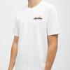Tee shirt col rond regular couleur unie avec logo Homme ELLESSE