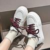 Women's Shoes New New Thick-soled Leather Women's Casual Single Shoes Heightening Fashion Board Shoes Women
