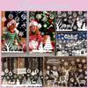 Exquisite Merry Christmas Wall Stickers Window Glass Decals For Festive Home Decor