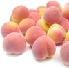 20pcs Cartoon Honey Peach Model Handmade Artificial Peach Fruit Material  Household Decoration