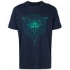 Geometrisches Mandala Lotusblume Klassisches T-Shirt Herren Sommer Oberteile T-Shirts Baumwollstoff Großartiges T-Shirt OM T-Shirts Schwarze Hemden Mode