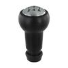 5 Speed Black Chrome Shift Car Interior Accessory 5 Speed Shift Lever Knob Rugged Design Smooth Shifting Wide Compatibility