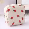 Large Capacity Corduroy Travel Storage Bag Durable Dustproof Travel Wash Handbag Cartoon Corduroy Makeup Bag