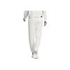 Adidas Originals Trefoil Solid Color Logo Embroidery Drawstring Casual Sport Pants Women Bottoms White HY7270