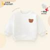 Baby Velvet Hoodie Autumn/Winter Baby Top Thickened Girls' Warm Clothes Winter Boys' and Children's Winter Clothes