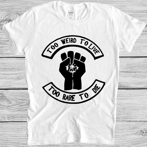 Hunter Thompson Gonzo Life Too Weird To Live Northern Soul Gift T Shirt M1202