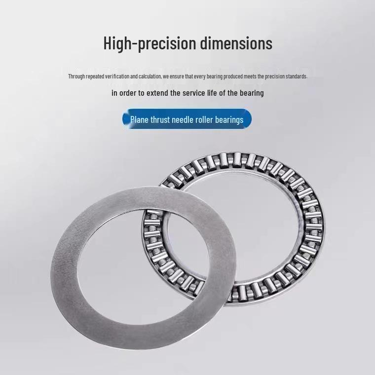 Flachzylinderrollenlager, Stahl; Innendurchmesser: 4-30 mm (AXK-Serie)