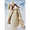 Women's Mid-length Lapel Down Jacket
