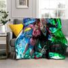 DAN DA DAN New Style Anime Cartoon Throw Blanket Soft Cozy Cover for Bedroom Sofa Travel Picnic Office and Kids Gift