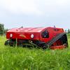 Remote-Control Tracked Mower: 1000mm Cutting Width Grass Cutter & Shredder for Agricultural and Household Use