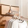 Folding Clothes Hanger Indoor Multifunctional Wall Mounted Travel Plastic Clothes Hanger Portable Five Hole Clothes Hanger LS
