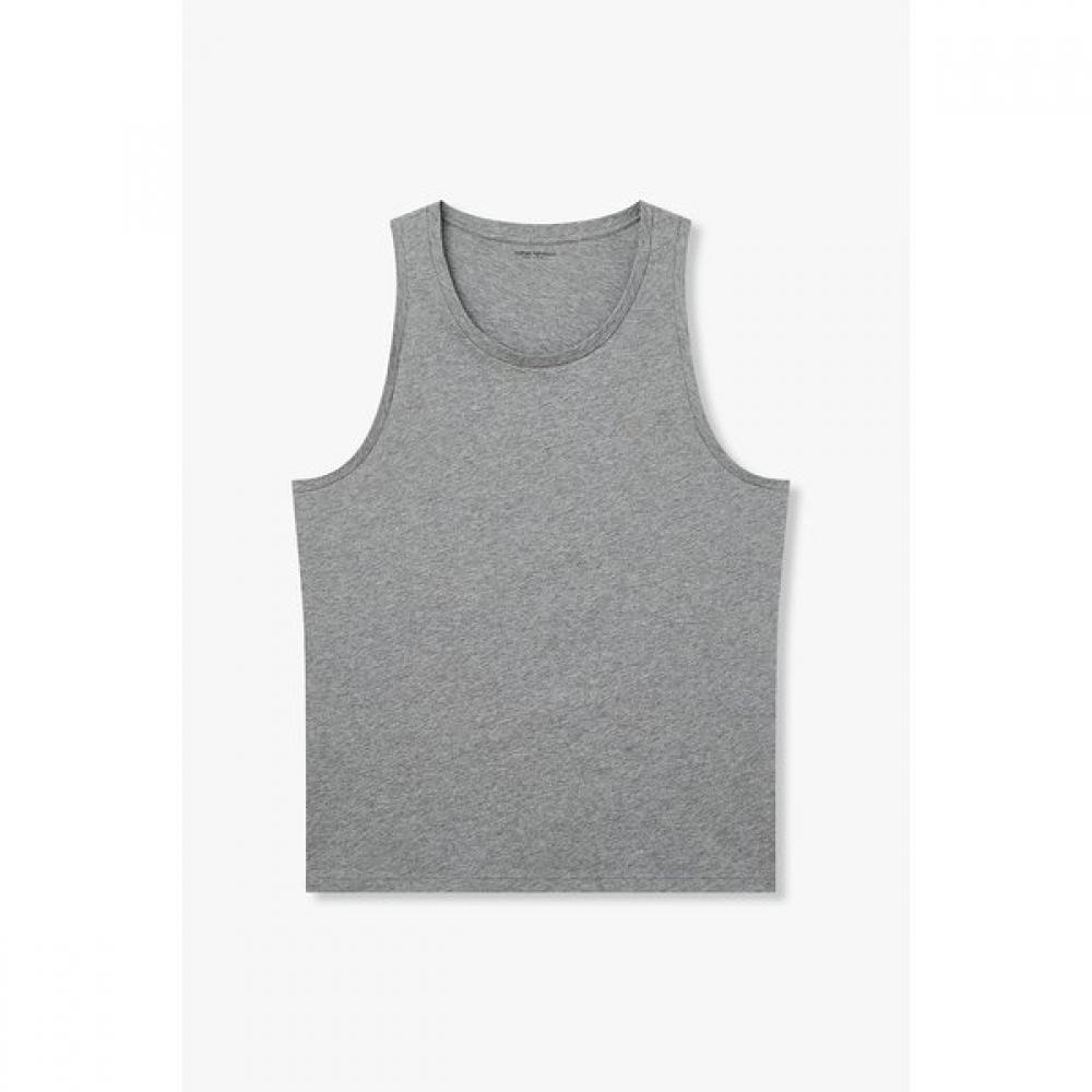 Emporio Armani Men S Lounge Tank Top Eagle Embroidery  0816113006 L(105)