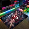 AC Milan Design Crystal Velvet Carpet Cozy Non?Slip Printed Rug For Bedroom Living Room Entrance