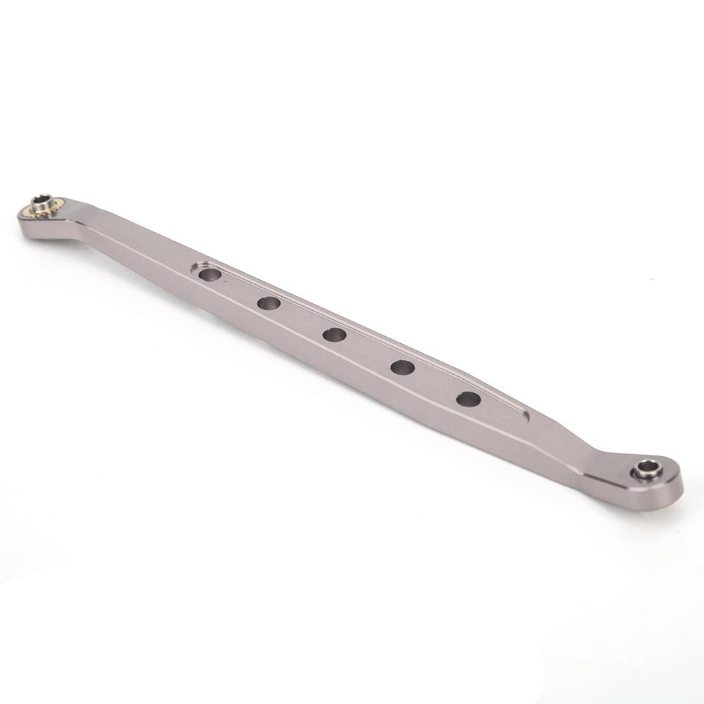 Aluminium Alloy Lower Suspension Links Remote Control Car Accessory for 1 10 Axial 90018 RC CrawlerTitanium Color