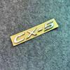 3D ABS CX-4 CX-5 Car Letter Badge Logo Trunk Decorative Sticker For Mazda 2 3 6 CX50 CX60 CX30 CX7 CX90  Demio black Accessories wcgvh11
