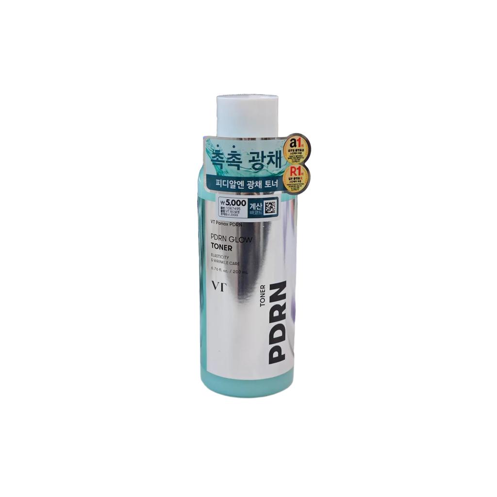 Daiso korea VT PDRN GLOW cream, sun, essence, toner