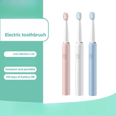 Adult USB Charging Sonic Toothbrush Third Gear Electric Soft Hair Waterproof