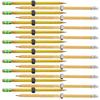 Quiet Wooden Threaded Pencil With Rotating Metal Nut Design For Classroom Concentration Focusing Aid Stress Relief Tool