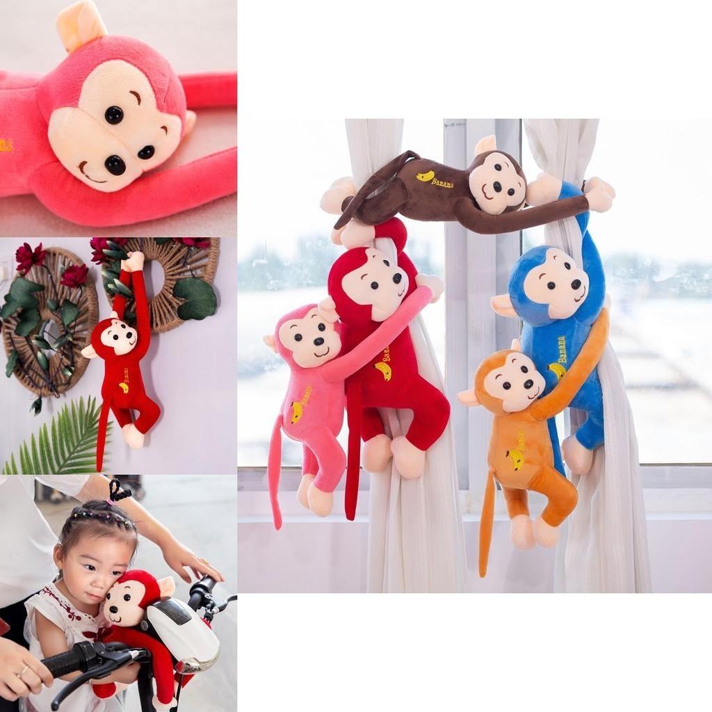 Plüschaffe mit langen Armen und Bananengeräusch für Kinder