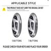 5 7 Buttons Car Key Case Cover Shell Fob For Hyundai Kona Ev Grandeur Gn7 Ioniq 6   Remote Car Interior Accessories