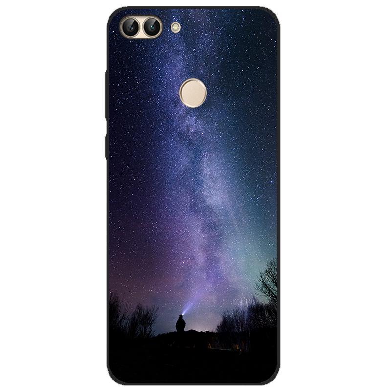 For Huawei P Smart 2018 FIG-LX1 PSmart Case For Huawei P Smart 5.65inch Case TPU Soft Silicone Cute Wolf Back Cover Phone Case