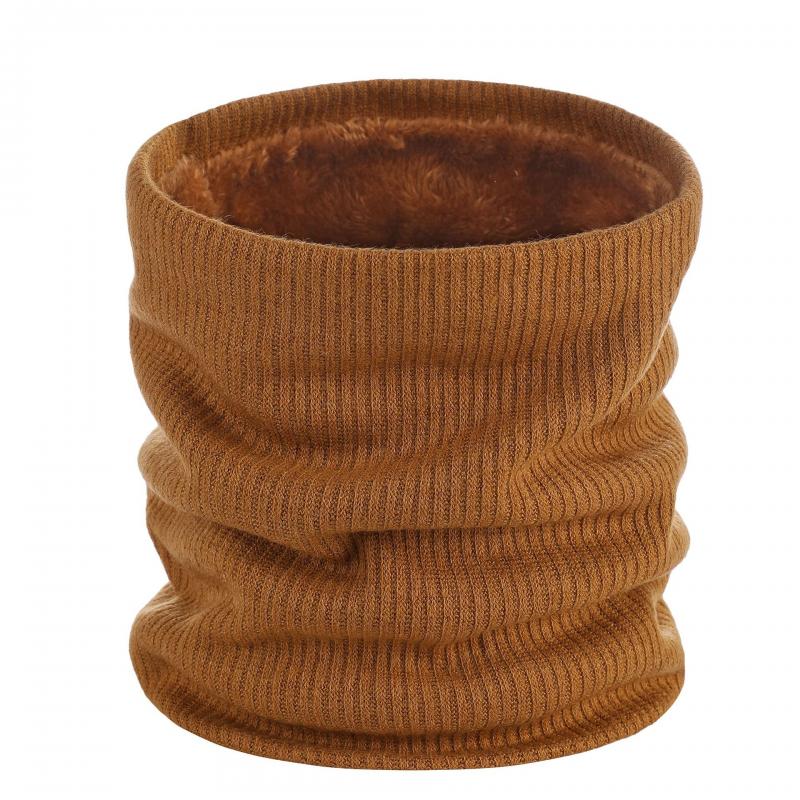 1pc Winter Sports Knit Scarf Integrated Mask Thickened Warmth Multifunctional Neck Gaiter for Outdoor Activities Handkerchief Ski Mask