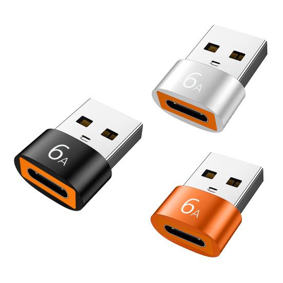 Charger Adapter Multifunctional Plug Play Type-C Fast Charging Female To USB3.0 Male PD