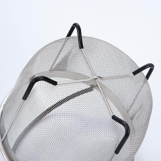 Cel mai nou coș cușă pentru aburi din oțel inoxidabil cu mâner pentru oala electrică sub presiune