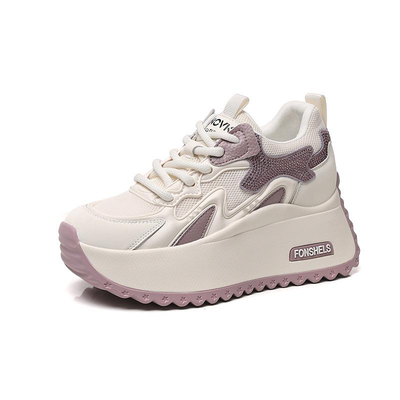 Daddy shoes women s spring new mesh small platform women s shoes versatile and lightweight sports and leisure shoes 34