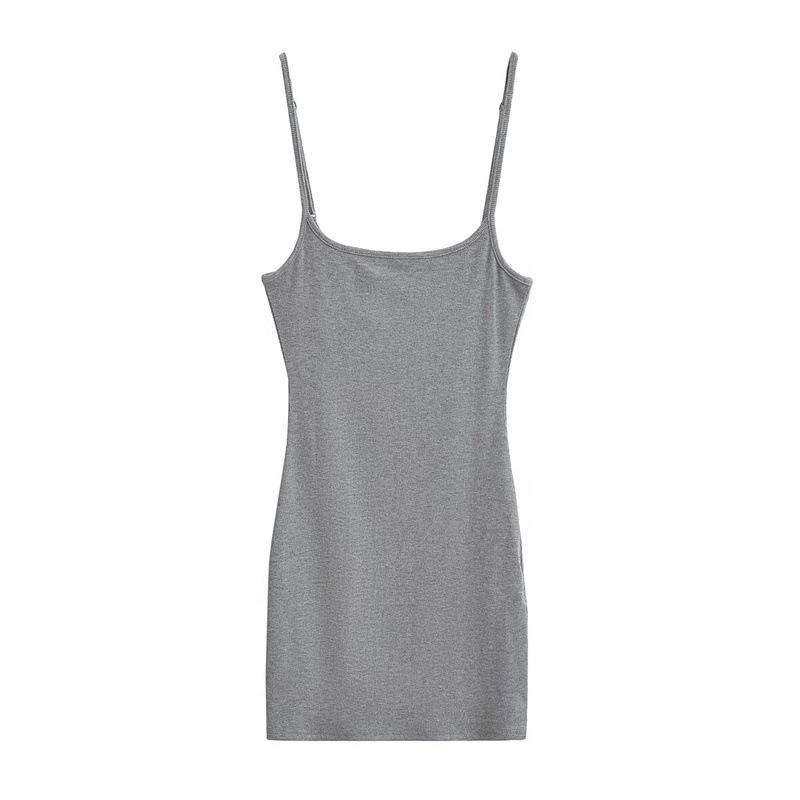 Women's Spicy Sexy Spaghetti Strap Slim Dress - Summer Elastic Fit, Hip-Hugging Short Skirt