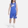 Nike Logo Letter Print Relaxed Comfortable Round Neck Sports Vest Men vest Dark-Blue AR4991-481