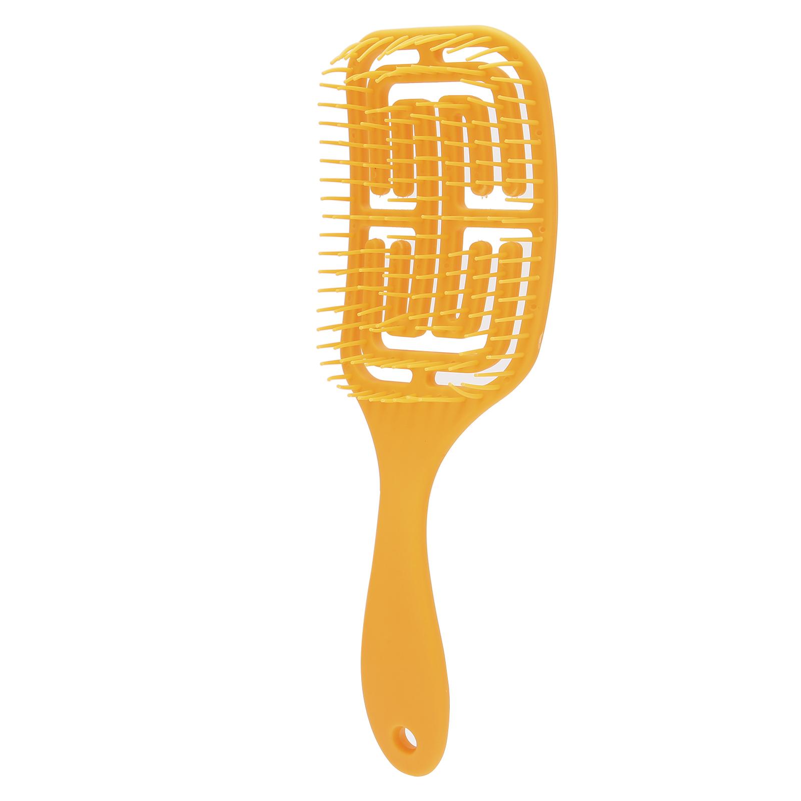 

Unisex Detangling Hair Brush Long Short Curly Hair Scalp Massage Comb Hair Styling BrushOrange помаранчевий
