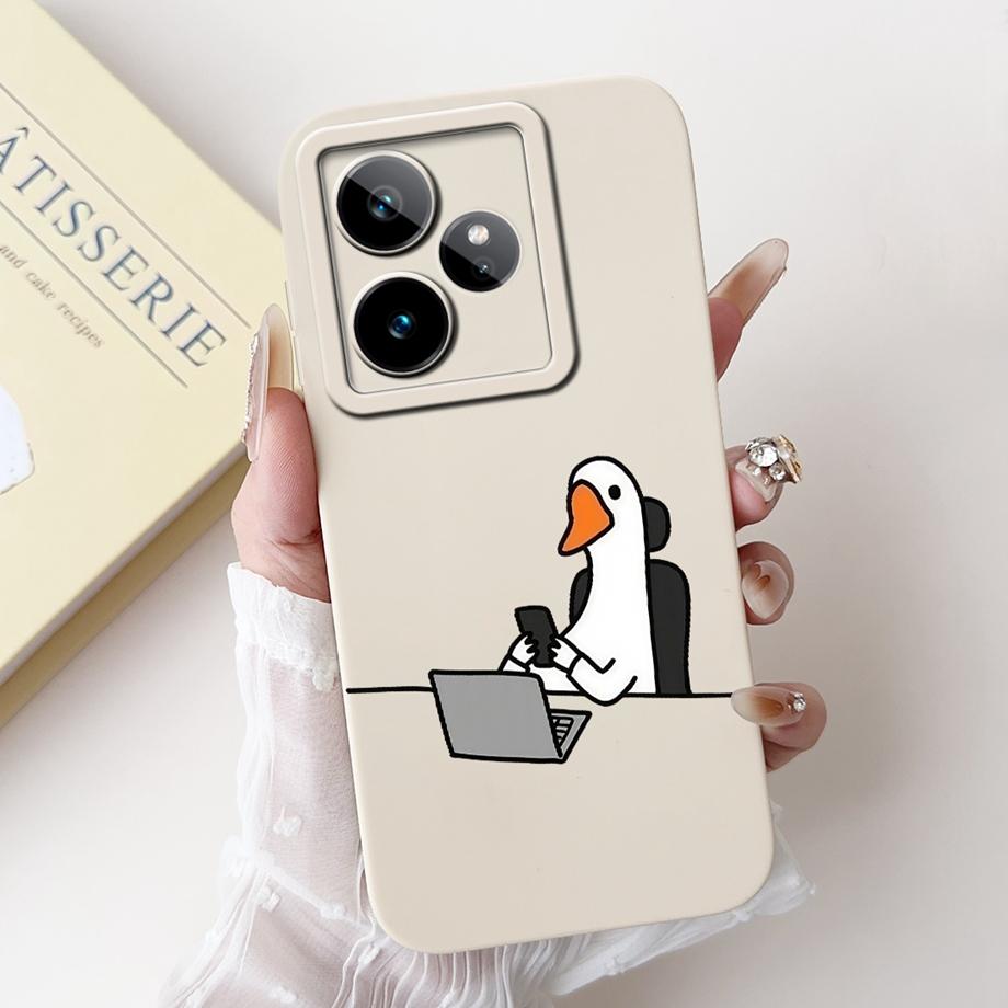 For Realme GT7 Case RealmeGT 7T New Candy Painted Back Cover Shockproof Soft TPU Phone Case For Realme GT 7 Pro GT7 T GT7T Shell