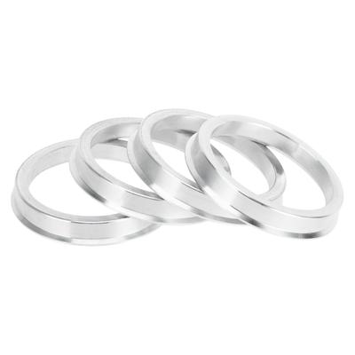 INFINAUTO Hub Centric Rings 54.1mm Inner To 64.1mm Outside Diameter Vehicle Wheel Hub Rings Aluminum Alloy 4pcs