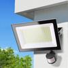 Linke 100W LED Sensor Light, 10,000 Lumens, AC100V, 1.5M Cord, Light and Dark Motion Sensor, IndoorOutdoor Use, 120° Beam Angle, Rainproof, High