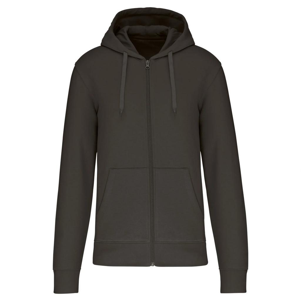 Kariban Mens Eco Friendly Full Zip Hoodie