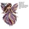 Artistic Patchwork Project Craft Kit Layered Fabric DIY Kit Flower Fairy Sewing Floral for Adults